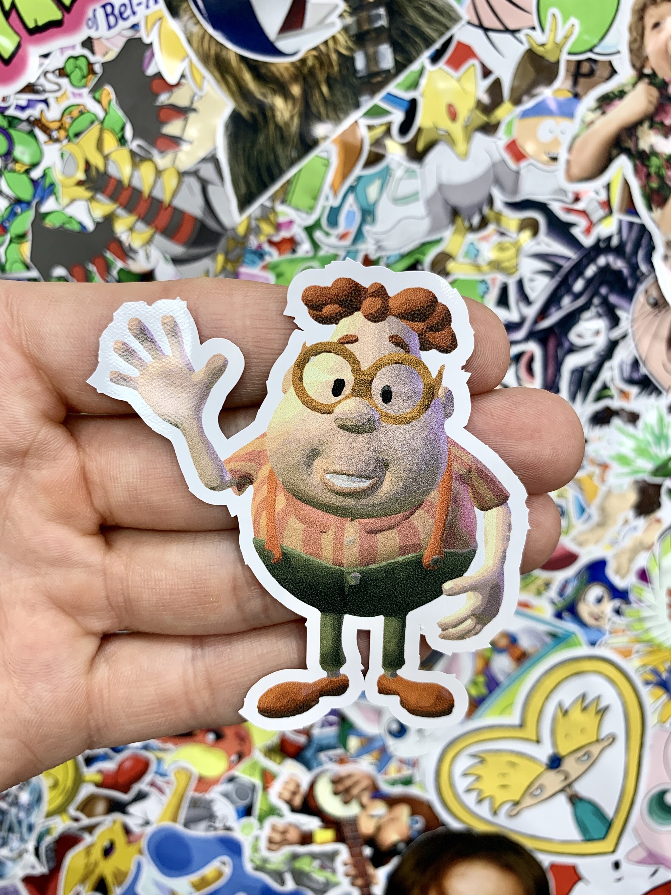 Carl Jimmy Neutron Custom Vinyl Sticker Limited Edition Etsy