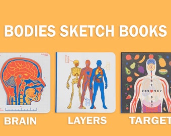 Körper-Skizzenbücher