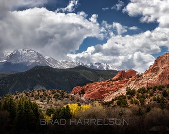 Original Fine Art Print - Colorado Mountain Landscape