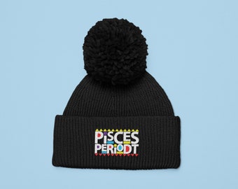 Pisces hat, Pisces Birthday hat, Pisces Periodt beanie