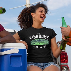 The Kingdome - Seattle Sports - Vintage T-Shirt