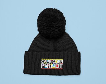Capricorn hat, Capricorn Birthday hat, Capricorn Periodt beanie