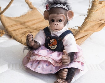 Reborn Monkey Etsy