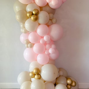 Blush Balloon Garland Kit, Blush Baby Shower Balloon Garland, BOHO Balloon Garland, Neutral Balloon Garland, DIY Balloon Garland Kit,