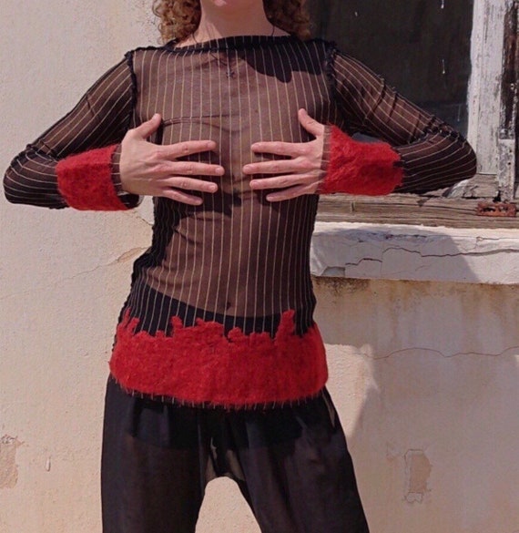 Jean-Paul Gaultier Mesh Top