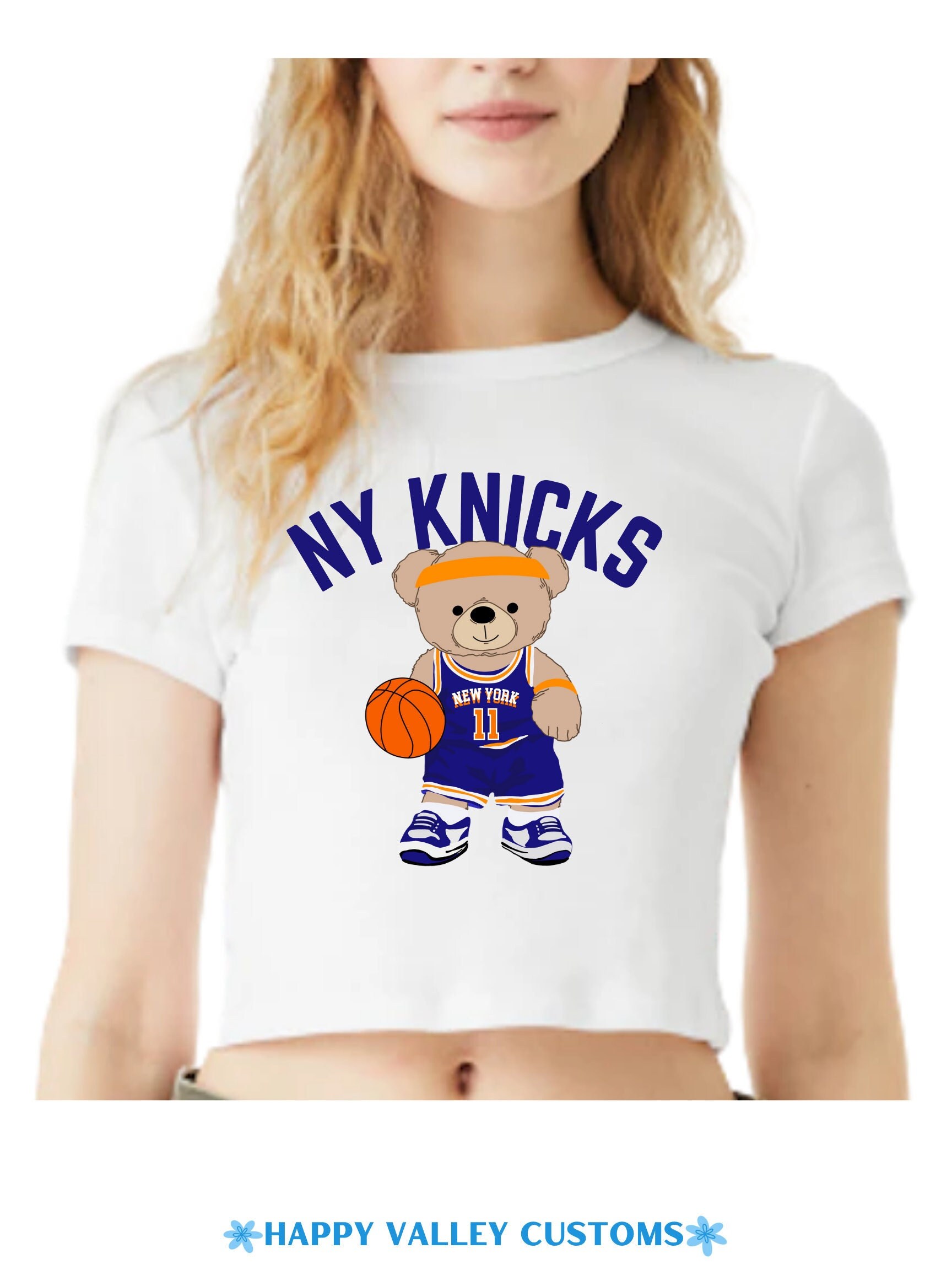 CUSTOM Basketball Bear Baby Tee