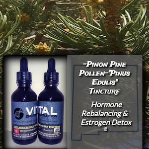 Pine Pollen-2oz Testosterone Boosting, Hormone Balancing, Herbal Extract Tincture