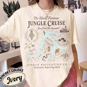 Disney Jungle Cruise World Famous Excursions Departing Daily T-Shirt, Magic Kingdom, Walt Disney World, Disneyland Family Matching Shirts