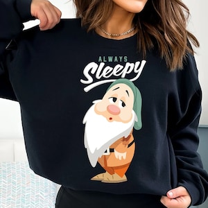 Disney Sleepy Dwarf immer schläfrig Shirt, Schneewittchen und die sieben Zwerge Shirt, Disney Familie Passenden Shirt, etsy etsy Disneyland Reise