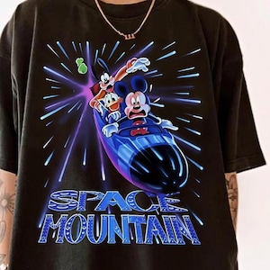 Disney Space Mountain Shirt, Disney Mickey And Friends Space Mountain Shirt, Disney Mickey Donald Goofy Shirt, Disneyland Family Trip Shirt