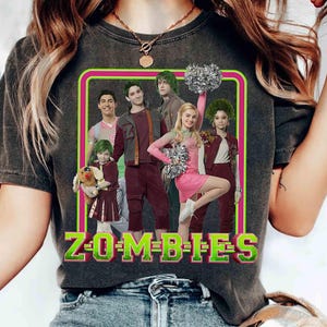 Disney Zombies Friends Group T-Shirt, Disney Movie Characters T-shirt, Magic Kingdom, Disneyland Family Matching Tee, WDW Trip Gift