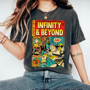 Disney Pixar Toy Story Buzz Lightyear Comic Retro Shirt, Disney Family Matching Shirt, Walt Disney World Shirt, Disneyland Trip Outfits image 1
