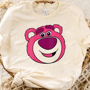 Disney Pixar Toy Story 3 Lotso Bear Big Portrait T-shirt, Disney Family Matching Shirt, Walt Disney World Shirt, Disneyland Trip Outfits image 2