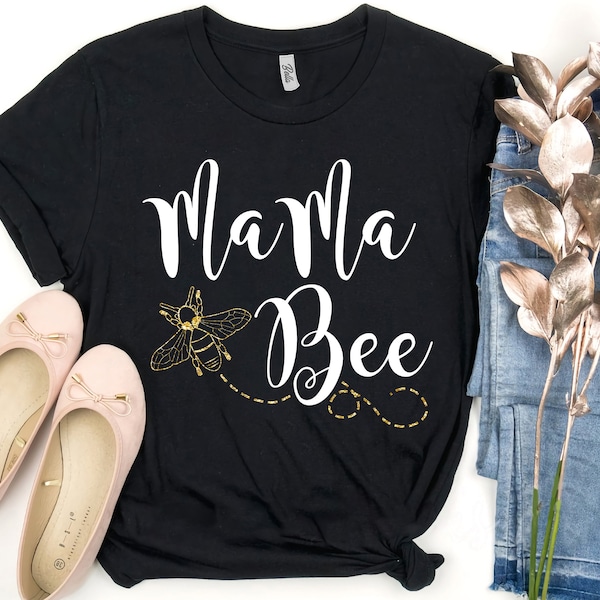 Mama Bee Shirt, Matching Family Bee Birthday T-shirt, Birthday Bee One, Mama Dada Bee, Family Matching Birthday Shirt, Custom Birthday Tee