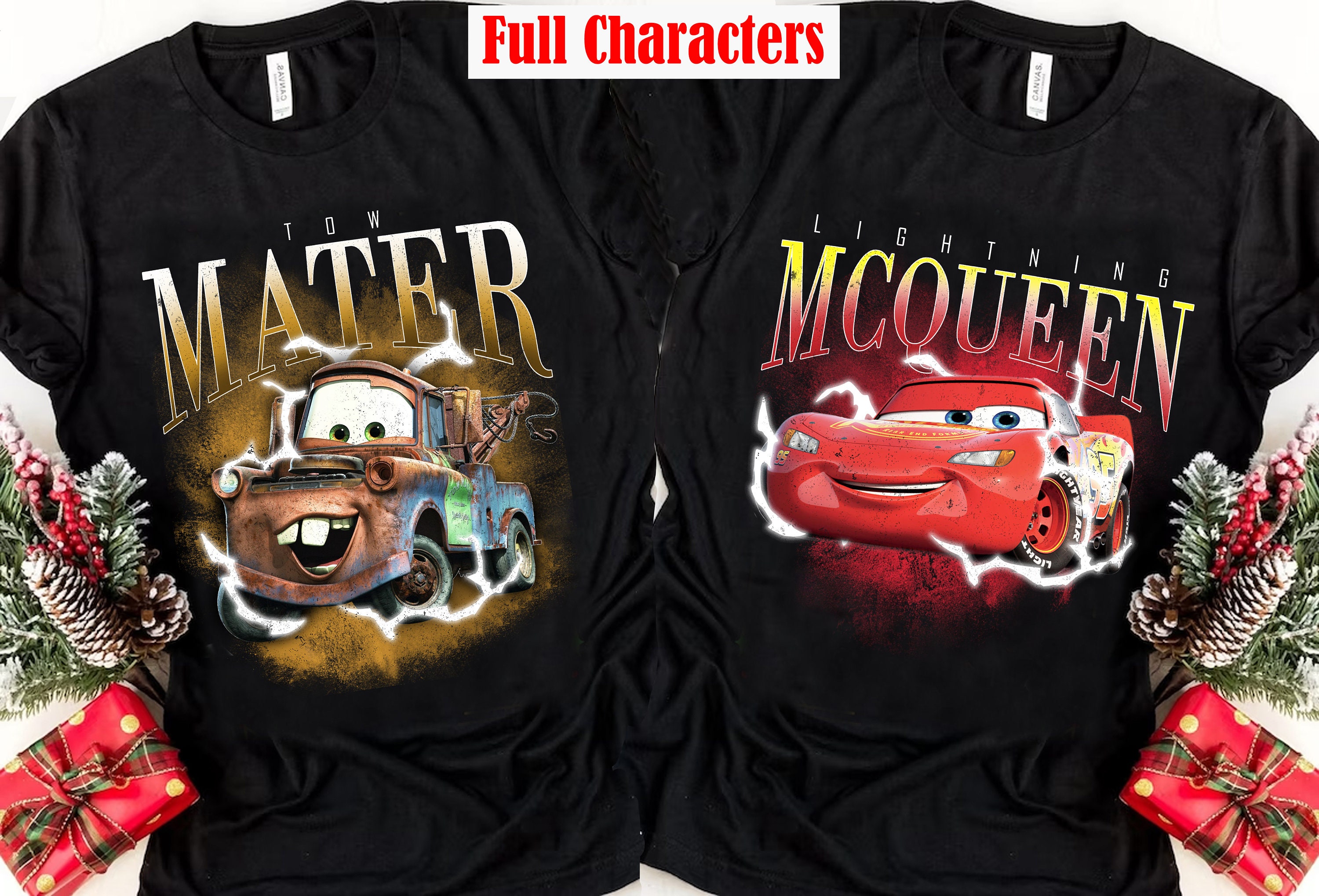 ☆US Disney Parks☆男女兼用 マックイーン＆メーター Tシャツ Amazon | ディズニー ピクサー カーズ 95 ライトニング