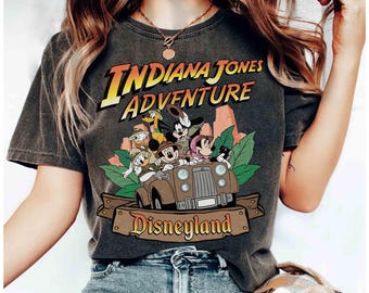Mickey And Friends Indiana Jones Adventure Shirt, Disney Indiana Jones Epic Stunt Spectacular Shirt, Disney's Hollywood Studios Shirt