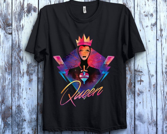 Disney Villains Evil Queen Neon 90s Rock Band Unisex Gift - Etsy