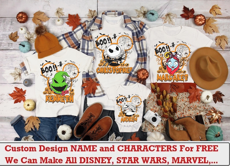Customized Disney All Characters Halloween Shirt, Mickey & Friends Toy Story 5 Stitch Star War Marvel Halloween Tee, Mickey's Not So Scary image 8