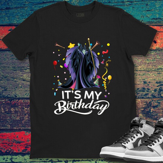 Disney Maleficent Villains It's My Birthday T-Shirt