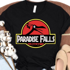 Paradise Falls Vacation Travel Co, Disney Up Kevin Bird Jurassic Shirt, Disney Family Matching Shirt, Disney Group Matching Shirts