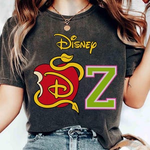 Descendants Zombies World Tour Shirt, Disney The Rise Of Red Group Shirt, Descendants Concert Summer Music Festival 2025 Shirt, Disney Tee