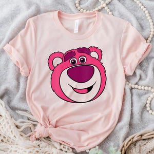 Disney Pixar Toy Story 3 Lotso Bear Big Portrait T-shirt, Disney Family Matching Shirt, Walt Disney World Shirt, Disneyland Trip Outfits image 4