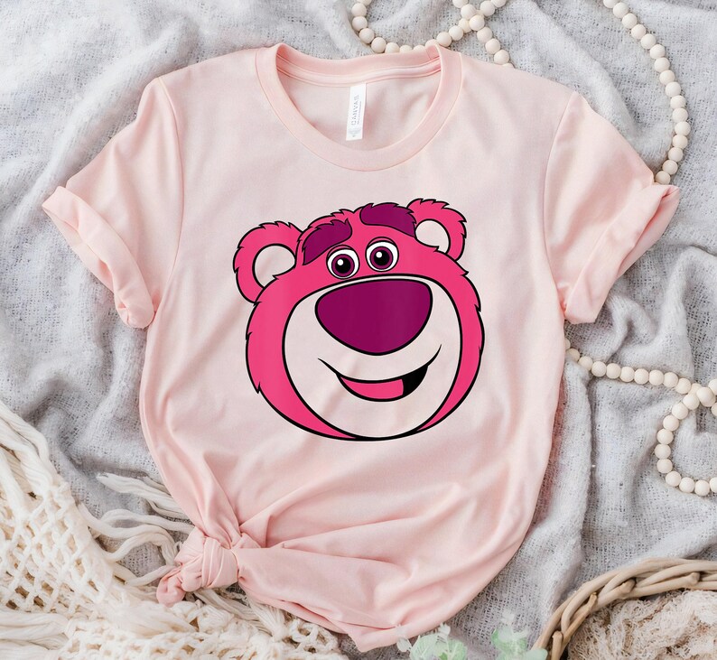 Disney Pixar Toy Story 3 Lotso Bear Big Portrait T-shirt, Disney Family Matching Shirt, Walt Disney World Shirt, Disneyland Trip Outfits image 4