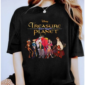 Disney Treasure Planet Vintage Movie Poster Shirt, Treasure Planet Group Shot Tee, Disney Group Matching Shirts, Magic Kingdom Shirt