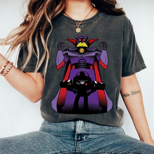 Disney Toy Story Zurg Behind Buzz Lightyear T-Shirt, Toy Story Characters Retro Shirt, Disney Family Matching Shirt, Disneyland Trip Outfits