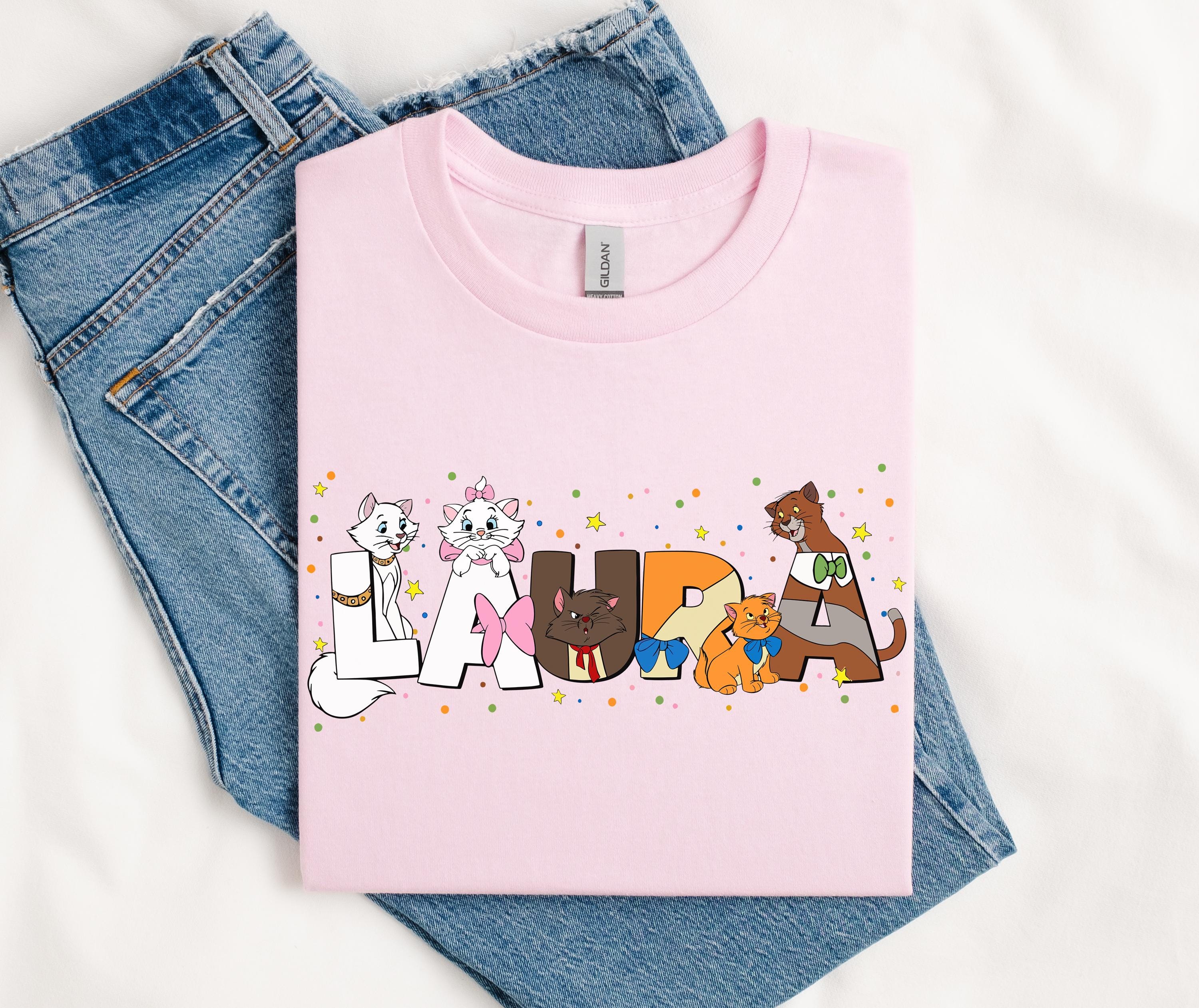 ★WAIKEI★ Aristocat Marie Banpal T-shirt Black YKBE06TS08-2 Marie T Shirt