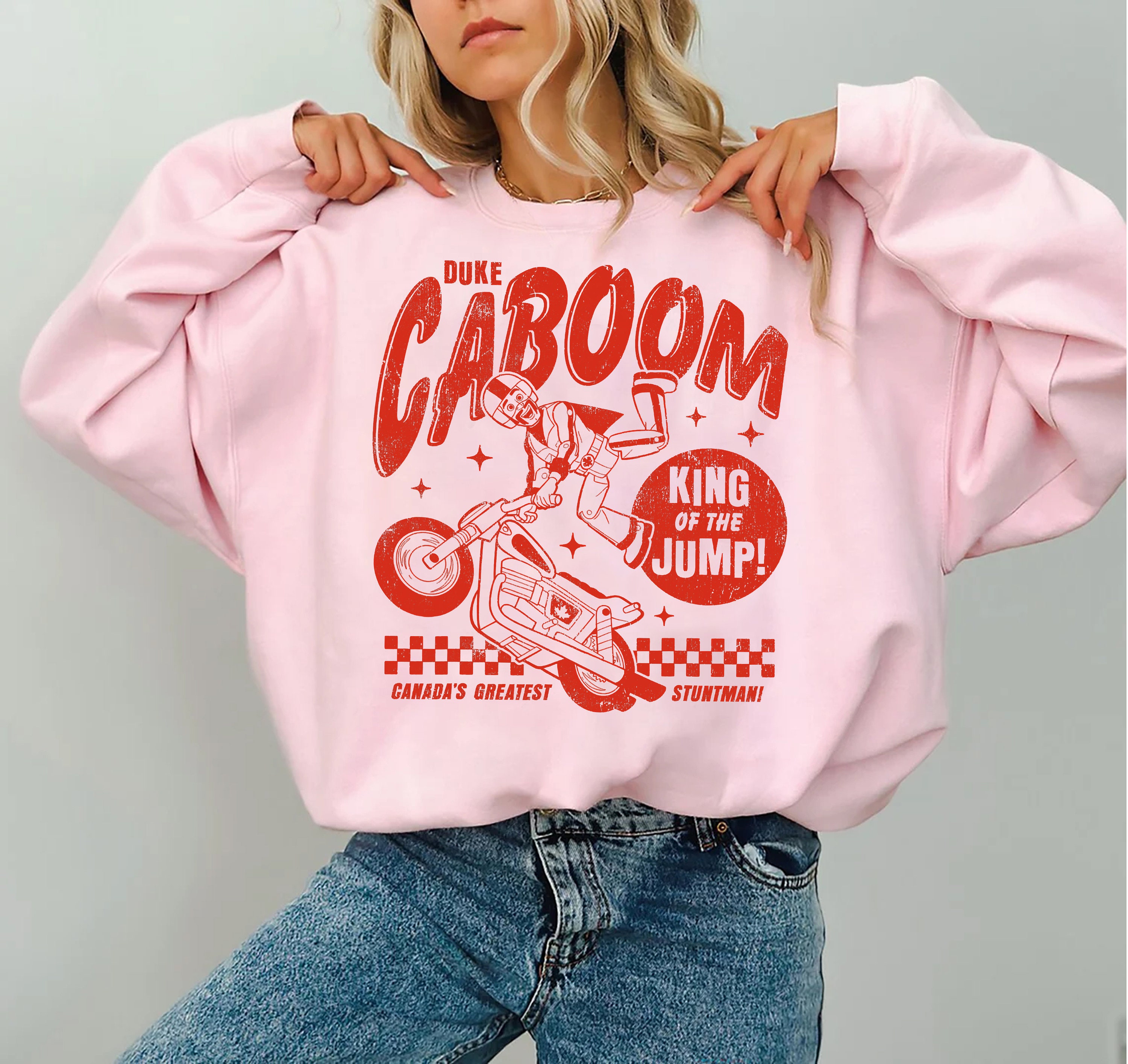 Disney Pixar Toy Story Duke Caboom Greatest Stuntman T-shirt