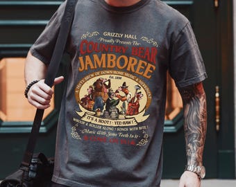 Retro Country Bear Jamboree shirt Grizzly Hall Country Bear Jamboree T-Shirt, Magic Kingdom, WDW Disneyland Family Group Matching Shirts