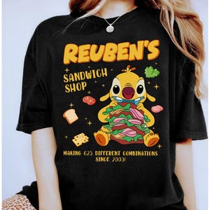 Disney Lilo and Stitch Reuben Shirt, Reuben’s Sandwich Shop Tee, Making 625 Combinations Since 2003 Shirt, WDW Disneyland Trip Shirt image 1