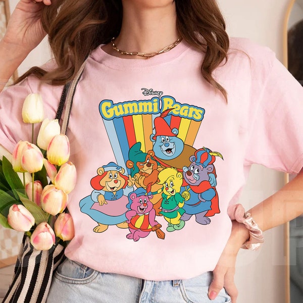 Disney Adventures of the Gummi Bears Retro T-Shirt, Disney Family Matching Shirt, Walt Disney World, Disneyland Trip Outfits