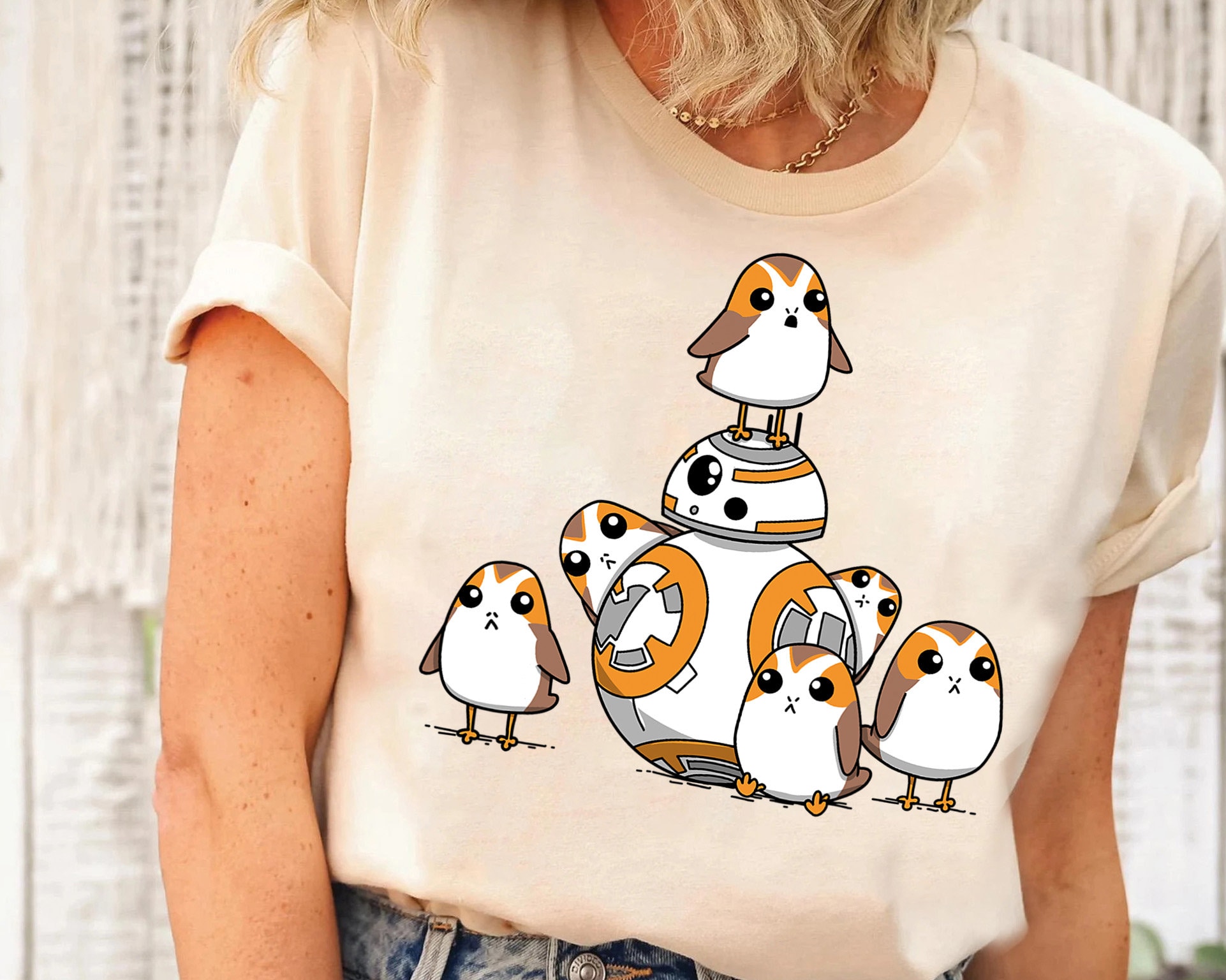 Porg T Shirt - Etsy