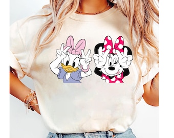Camiseta Disney da Margarida e Minnie, Camiseta Disney de Melhores Amigas, Mickey e Amigos, Camiseta do Reino Mágico, Camisetas Combinando para a Família na Disneylândia (WDW)