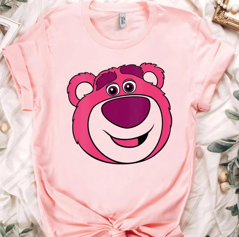 Disney Pixar Toy Story 3 Lotso Bear Big Portrait T-shirt, Disney Family Matching Shirt, Walt Disney World Shirt, Disneyland Trip Outfits image 1