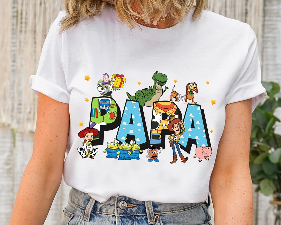 Custom Name Toy Story Shirt, Personalized Disney Pixar Toy
