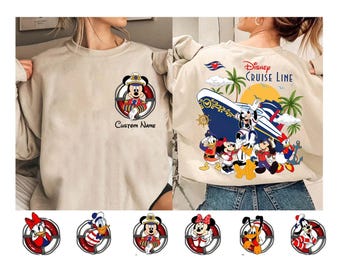 Personalized Disney Cruise Line Mickey and Friends Shirt, Disney Wish Fantasy Magic Wonder 2026 Tee, Custom Family Cruise Group Matching Tee