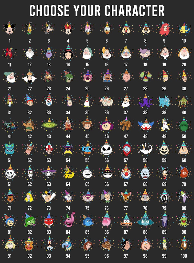 Personlized Disney All Characters It's My Birthday T-shirt, Mickey and Friends Winne The Pooh, Birthday Boy Girl Tee Shirts, Birthday Gifts image 5
