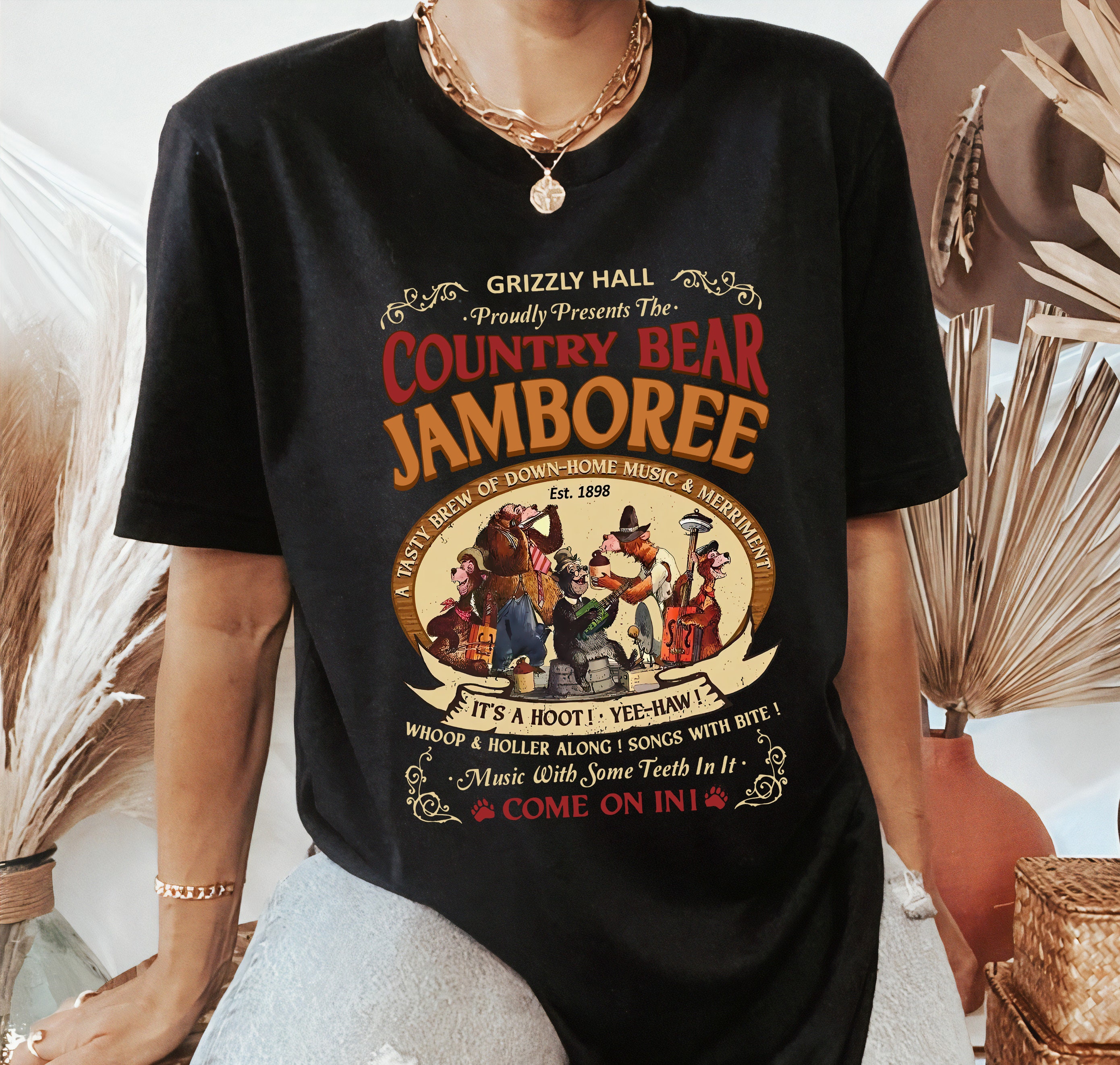 レトロ カントリー ベア ジャンボリー シャツ グリズリー ホール