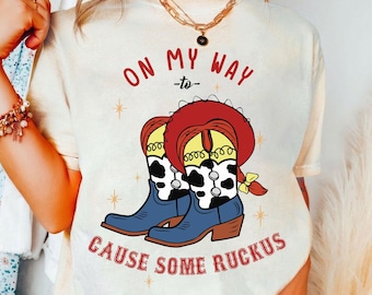 Disney Pixar Toy Story Jessie Cowgirl Boots Shirt, Disney Western Country Shirt, Magic Kingdom Shirt, WDW Disneyland Family Matching Shirt