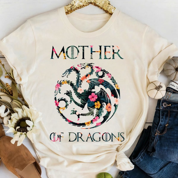 Mother Of Dragons Shirt, Mother's Day Gift For Mom, Dragon Family Matching Shirt, Mother - Dad Of Dragon Tees, Mama Shirt, Mom Shirt