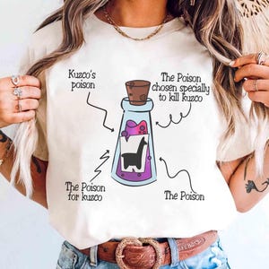 Disney Emperor&#39;s New Groove Kuzco&#39;s Poison Yzma&#39;s Extract of Llama, Magic Kingdom Shirt, Walt Disney World,Disneyland Family Matching Shirts