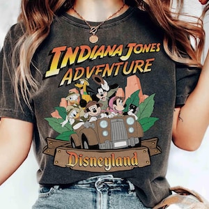 Mickey And Friends Indiana Jones Adventure Shirt, Disney Indiana Jones Epic Stunt Spectacular Shirt, Disney&#39;s Hollywood Studios Shirt