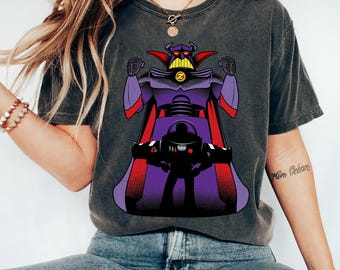 Disney Toy Story Zurg Behind Buzz Lightyear T-shirt, retro shirt Toy Story-personages, bijpassende shirt Disney Family, outfits Disneyland Trip