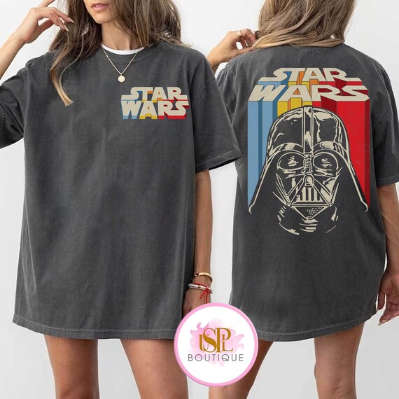 2 Sided Star Wars Darth Vader Shirt, Galaxy's Edge Darth Vader Shirt, May The 4th Be With You Shirt, Star Wars Fan Shirt, Disney Trip Tee