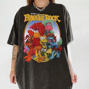 Koszulka Disney Fraggle Rock The Muppets Group Hug, Koszulka rodzinna Disney, Koszulka Walt Disney World, Stroje na wycieczkę do Disneylandu