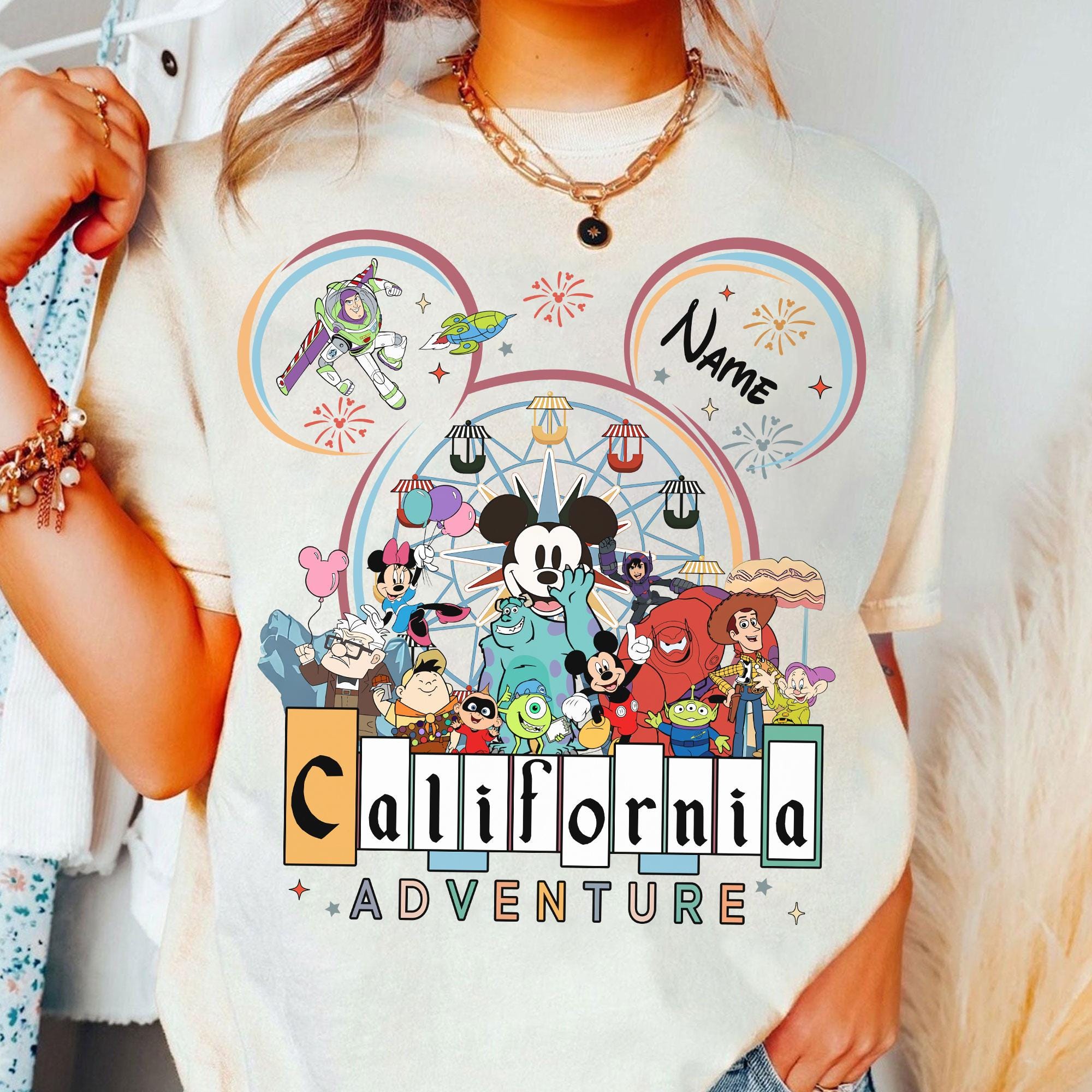 Disneyland california adventure shirts - Etsy 日本