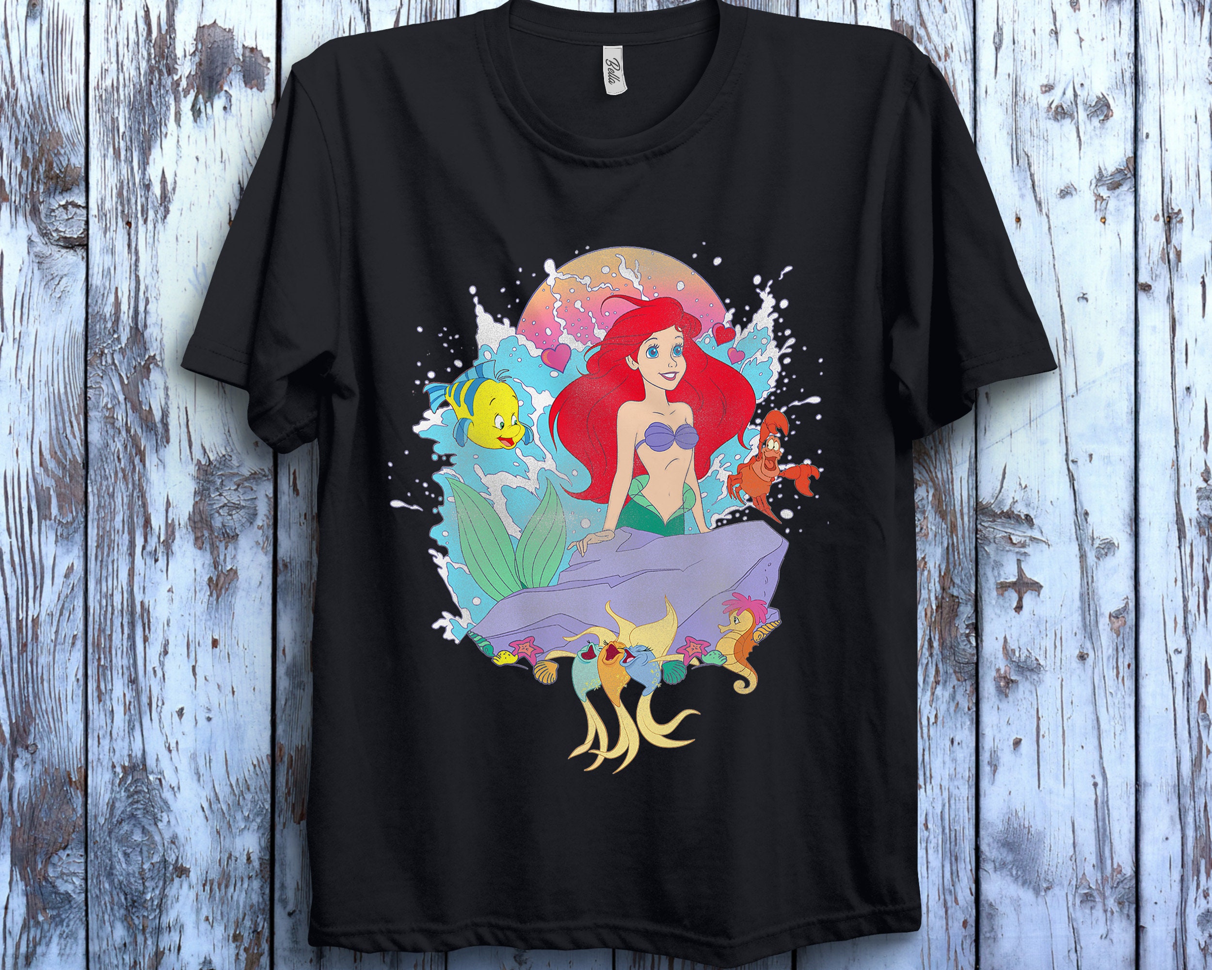 Discover Vintage Ariel Shirt, Retro Little Mermaid Shirt, Ariel Shirt, Disney Princess Shirt